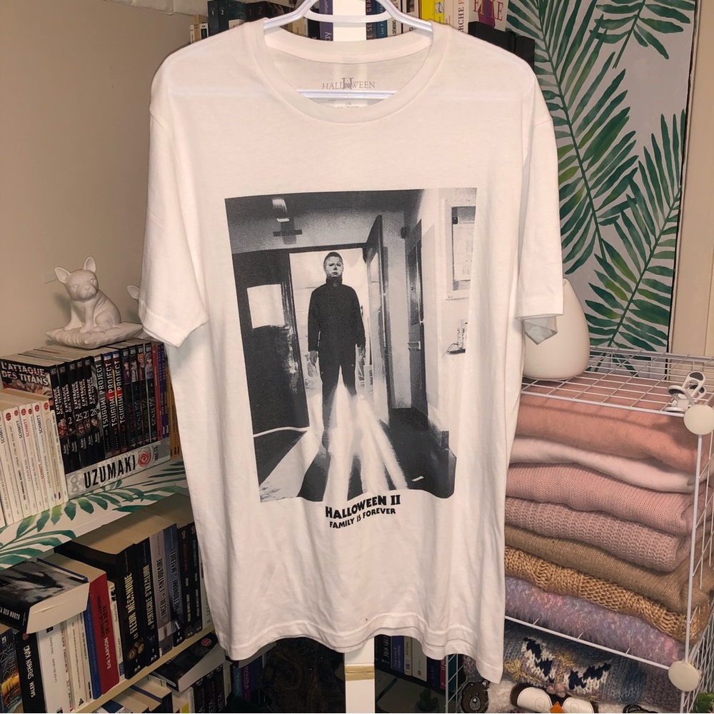 Bluenotes | Halloween II - Michael Myers Shirt | White
